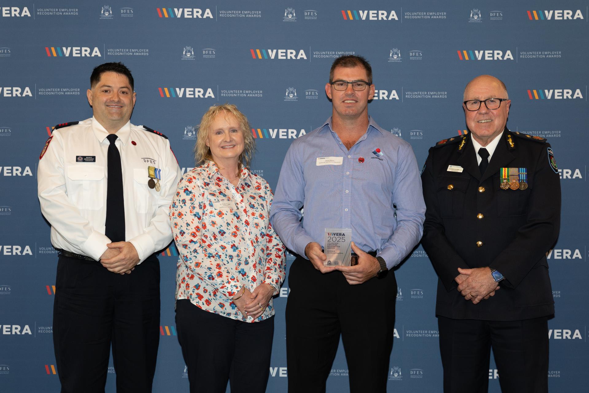 Lake MacLeod honoured with award by DFES WA